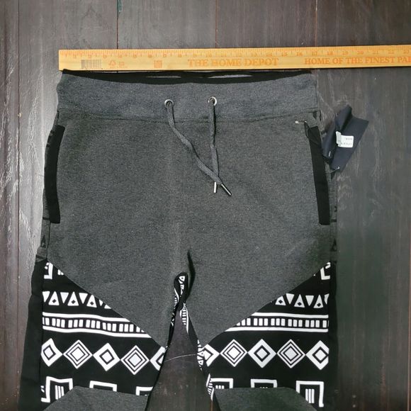 NWT Brooklyn Standard Joggers L 34Wx30L Adult Fleece Drawstring Slim Fit… - Picture 3 of 8